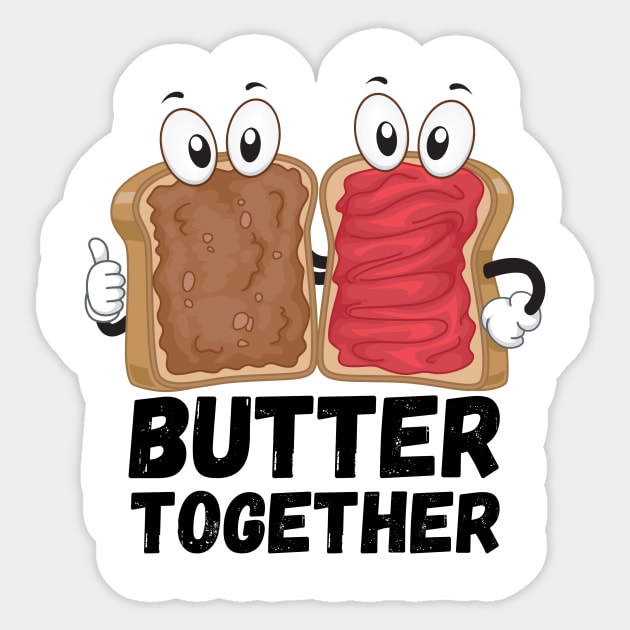 Butter together Sticker by GP SHOP